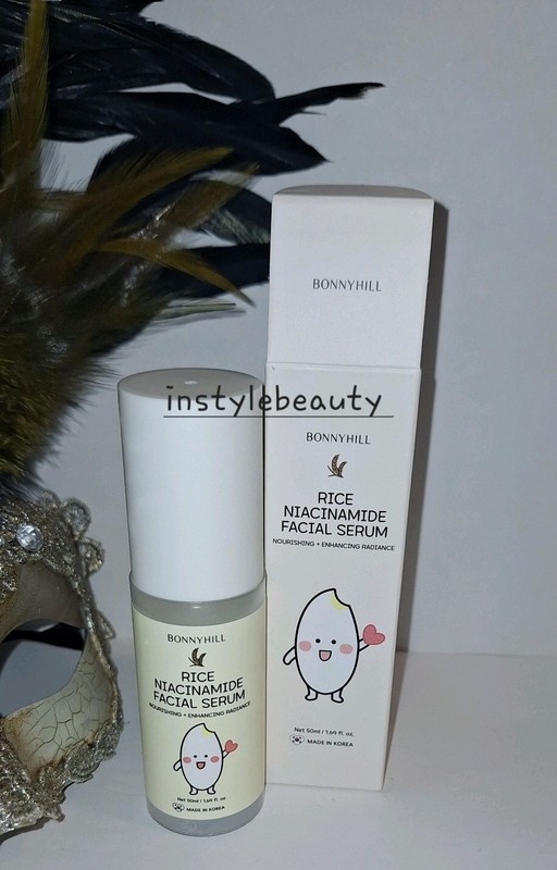 KOREAN Bonnyhill Rice Niacinamide Facial Serum Hydration Radiance NIB Exp 2027