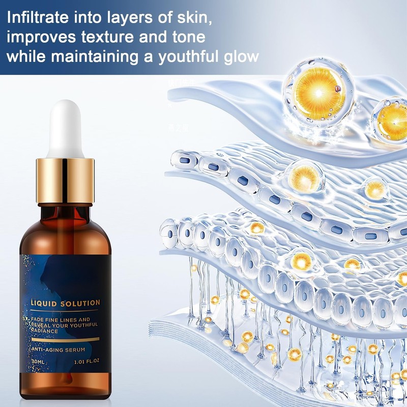 NEW, Olavita Face Serum, Vitamin C & E Serum, Anti Aging Face Tightening (3 Pcs) gallery