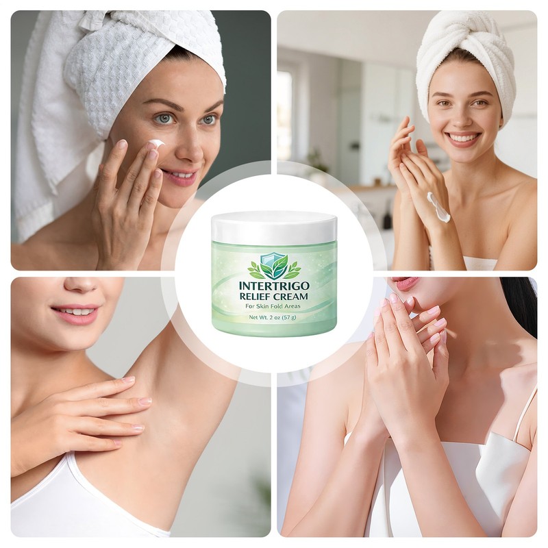 Intertrigo Relief Lotion, Skin Fold Chafing Cream With Zinc Oxide & Undecylenic gallery