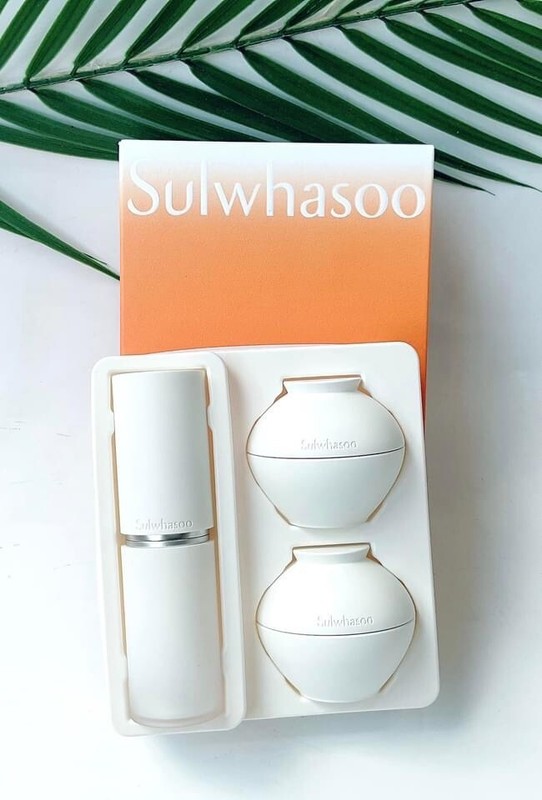 New Sulwhasoo The Ultimate S Kit 3 Items Ginseng S Cream Serum Eye Anti-aging