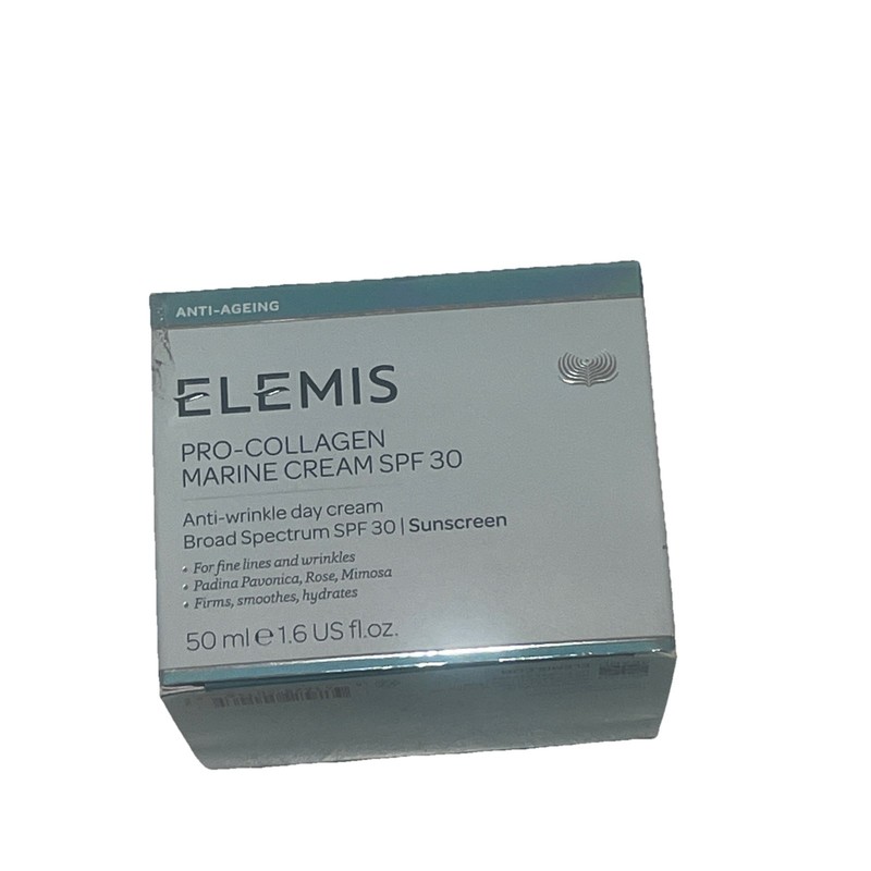 ELEMIS PRO-COLLAGEN MARINE CREAM SPF 30 1.6 OZ ~ New in box see pictures