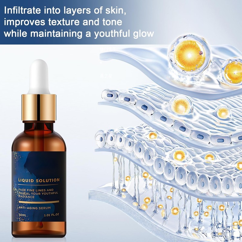 NEW, Olavita Face Serum, Vitamin C & E Serum, Anti Aging Face Tightening (3 Pcs) gallery