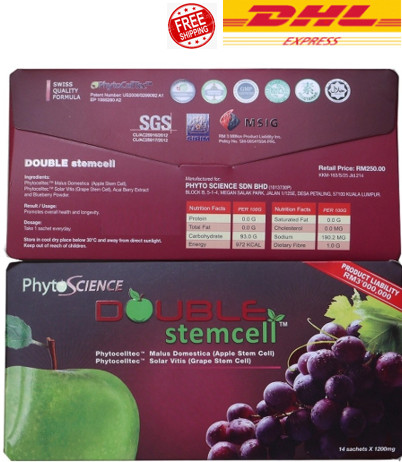 10 x PHYTOSCIENCE Double Stemcell 14&rsquo;s Supplement Anti Ageing & Rejuvenate Cells