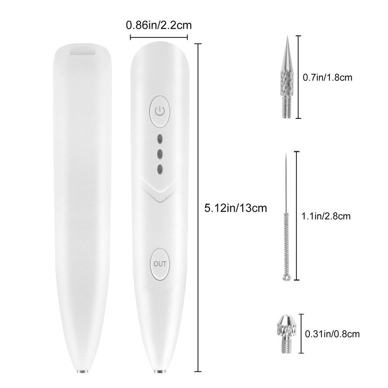 1Pc USB Laser Pen Mole Removal Age Spot Remover Skin Wart Tattoo Tool b gallery