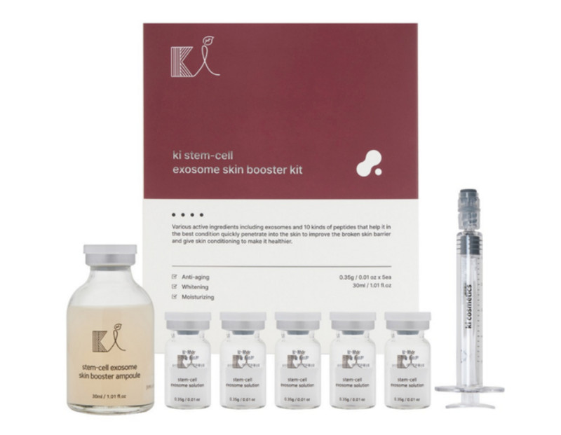 KI Exosome Ampoule Set – Freckles, Pore, Whitening Booster, Stem Cell PDRN 1 Set