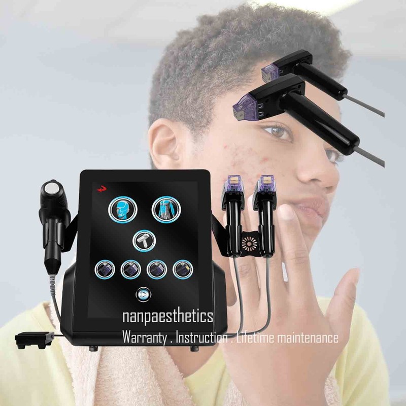 Face Lifting Anti Acne Stretch Marks Removal M8 Fractional Gold RF Machine 3 in1