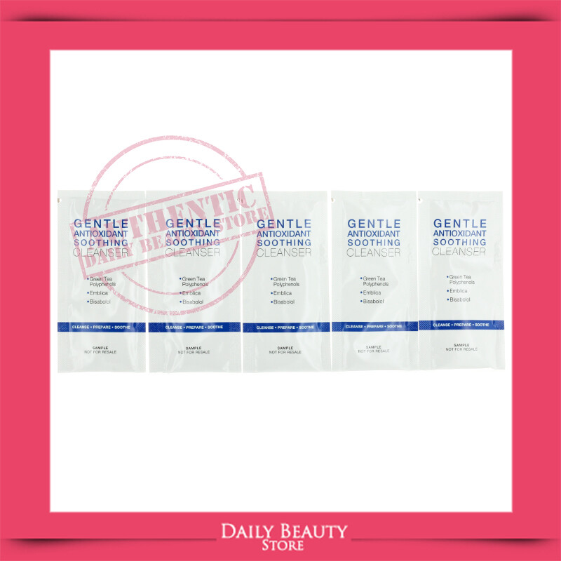 Topix Replenix Gentle Antioxidant Soothing Cleanser 5 Samples NEW FAST SHIP