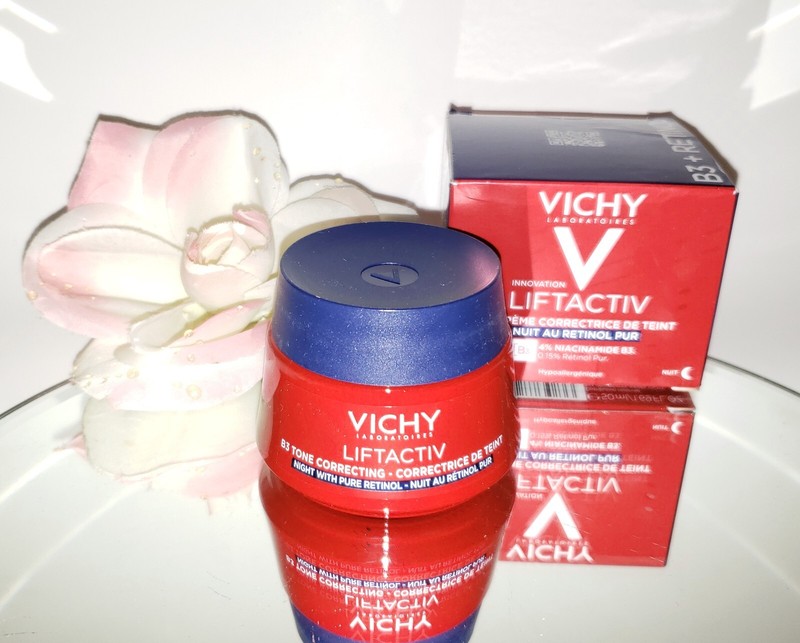 Vichy Liftactiv B3 Tone Correcting Night Cream w/ Pure Retinol 50ml 1.69oz