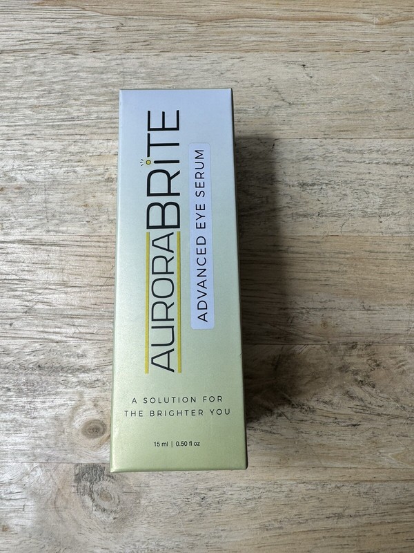 Aurora Brite ANTI AGING Advance EYE SERUM | NEW/SEALED 15m / 0.50 fl. oz.