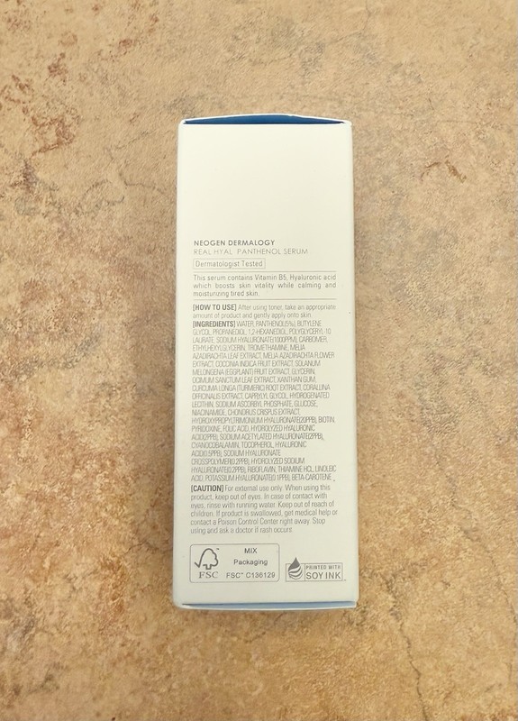 Neogen Dermalogy Real Hyal Panthenol Serum 5% Soothing Booster 1.09oz gallery