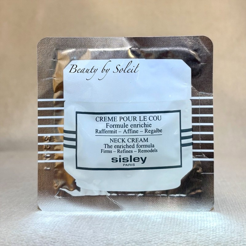 Sisley Paris Cream Pour Le Cou Neck Cream Sample Packet .13oz, 4ml