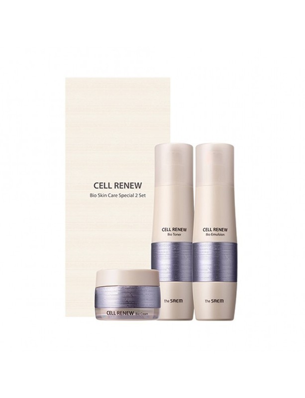 [THE SAEM] CELL RENEW BIO SKIN CARE SPECIAL 2 SET 1PACK (3ITEMS)