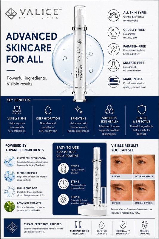 #1 Best Seller! " Instant Rapid Face Lift " Stem Cell & Peptide Serum W/ HA gallery