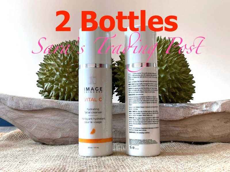 (x2) I IMAGE VITAL C Hydrating Facial CLEANSER 6oz / 177ml NEW Sealed NO BOX +🎁