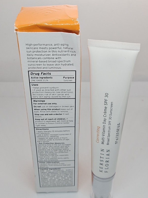 Kerstin Florian Correcting Multi-Vitamin SPF 30 Day Creme 2oz (READ) 10/23 gallery