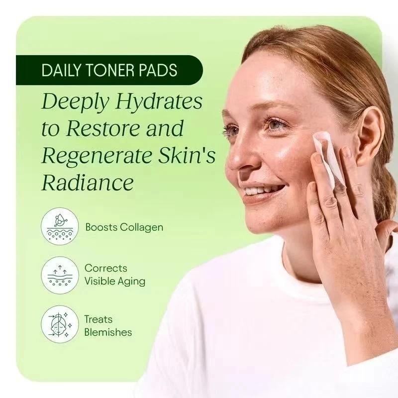 NEW JiYu Korean Skincare Bundle – Toner Pads + NAD+ Moisturizer gallery