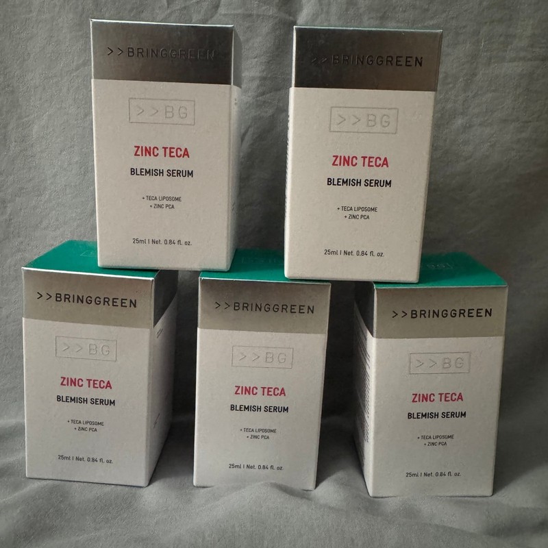 BRINGGREEN ZINC TECA BLEMISH SERUM 25ml – Korean Asian Skincare LOT of 5