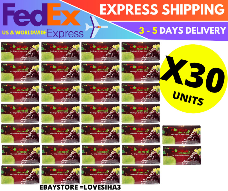 New 10 x Phytoscience double stemcell apple grape anti aging