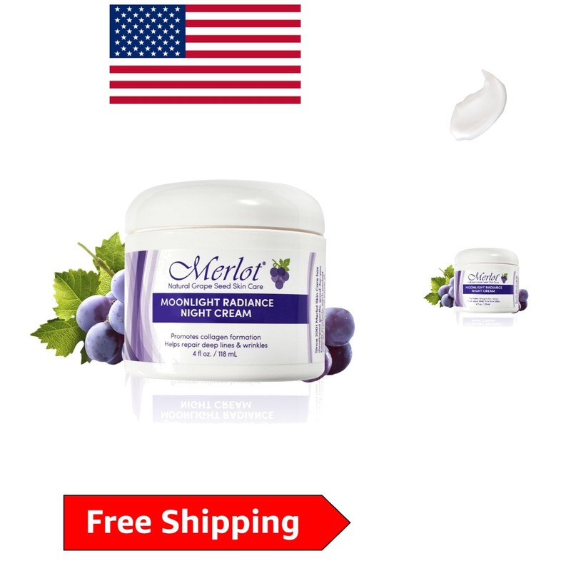 Moonlight Radiance Night Cream – Hydrating Peptide Moisturizer for Youthful Skin