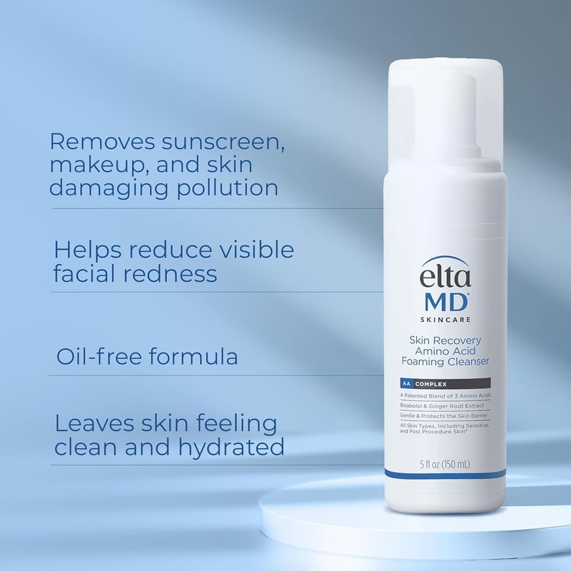 Elta MD Skin Recovery Amino Acid Foaming Cleanser 150ml 5oz 5/27 NEW FAST SHIP gallery