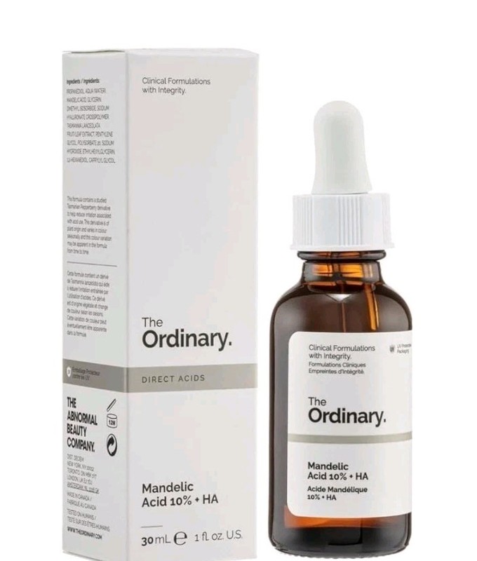 The Ordinary Mandelic Acid 10% + Hyaluronic Acid, 1 oz / 30 ml USA SELLER