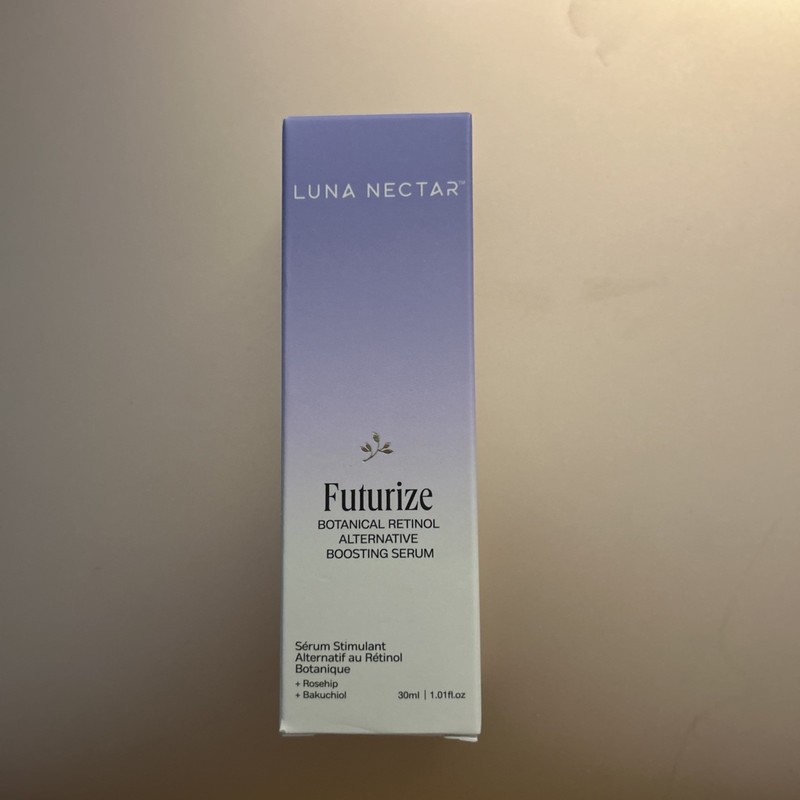Luna Nectar Futurize Botanical Retinol Alternative Boosting Serum 1.01 fl Oz NIB