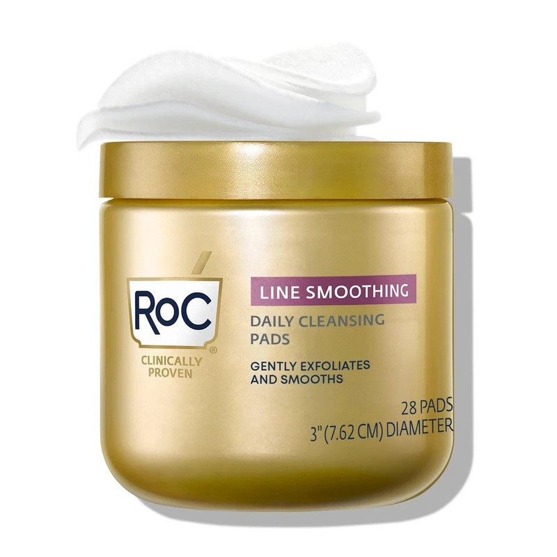 RoC Resurfacing Disks Hypoallergenic Exfoliating Makeup Remover Pads
