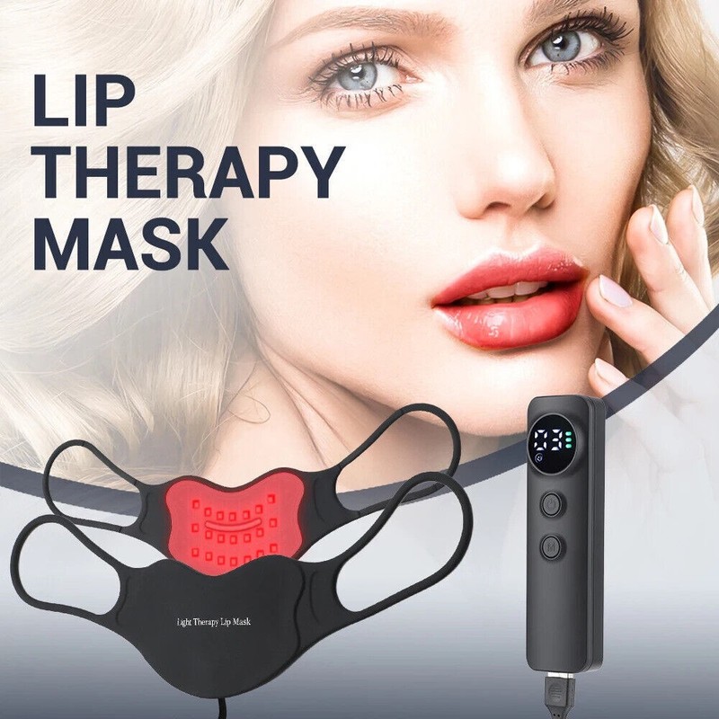 Red Light Therapy Lip Plumper Device Plumping Enhancer Anti-Aging Therapy Mask