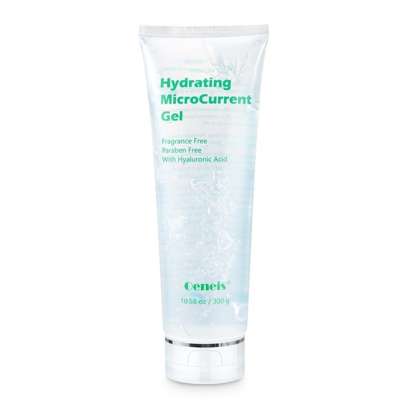 Hydrating Microcurrent Conductive Gel, Fragrance-Free, Paraben-Free, 300g Tube