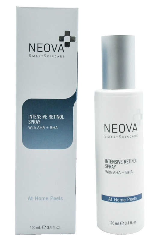 Neova Intensive Retinol Spray with (AHA + BHA) 3.4 fl oz/100ml *New In Box*