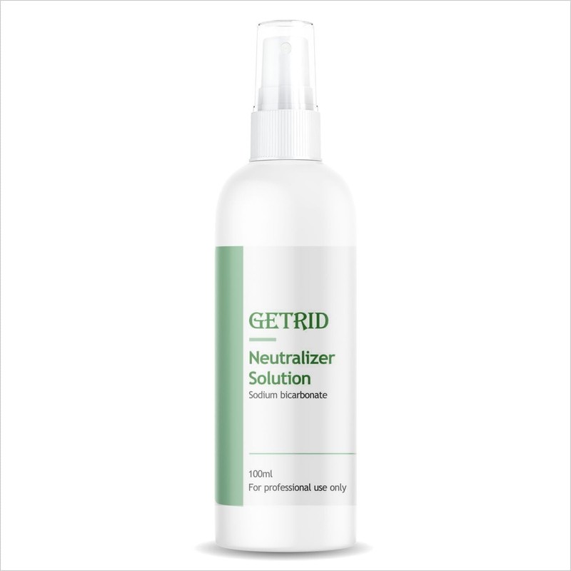 Getrid Chemical Peel Neutralizer, Safe and Effective Post Peel Spray 100ml,,