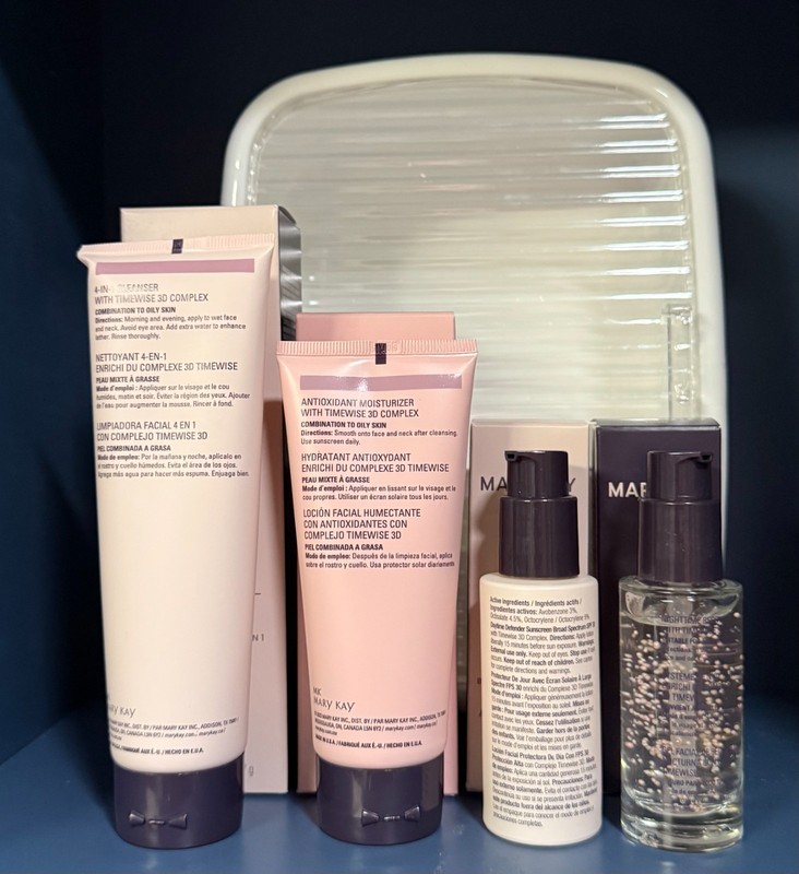 Mary Kay TimeWise Miracle Set 3D Complex. 4 Piece. Combination to Oily Skin gallery