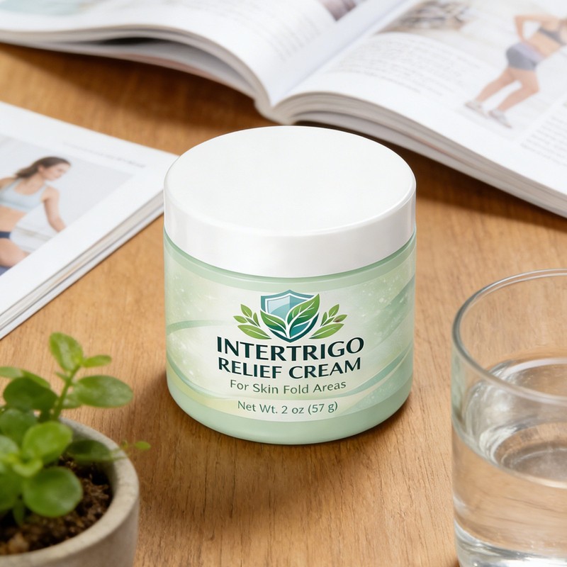 Intertrigo Relief Lotion, Skin Fold Chafing Cream With Zinc Oxide & Undecylenic gallery