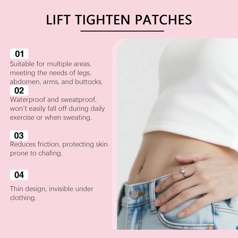 Body Lifting Patches for Legs/Abdomen/Buttocks & Arms, 2026 New Transparent Skin gallery