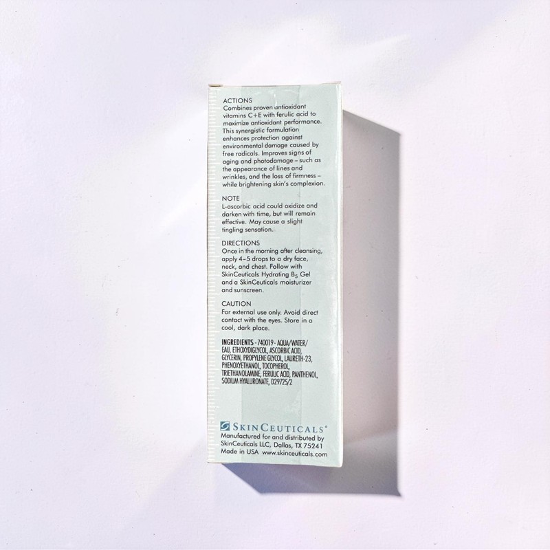SKINCEUTICALS CE C E Ferulic SERUM Antioxidant Full Size 1 Ounce In Sealed Box gallery