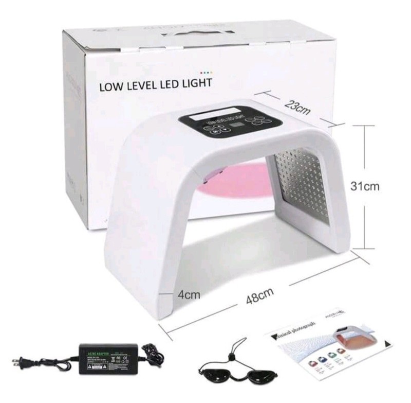 Color LED Light Therapy Skin Care Machine Facial Beauty SPA Rejuvenation Device gallery