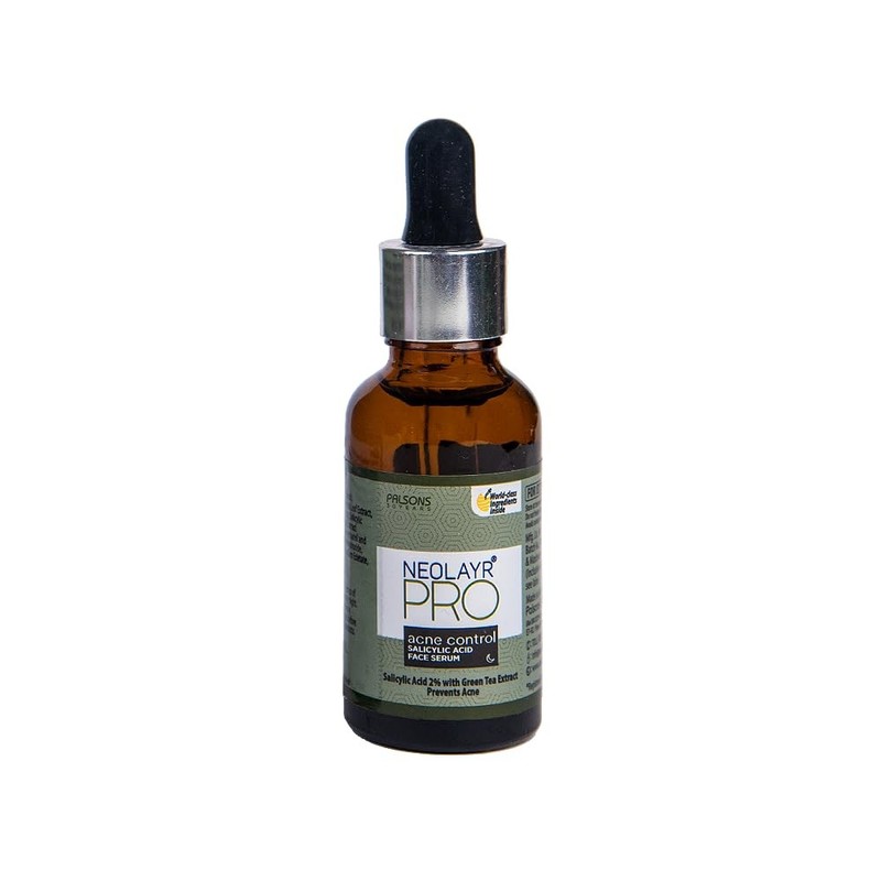 Neolayr Acne Control Salicylic Acid Face Serum For Glowing Skin 30ml