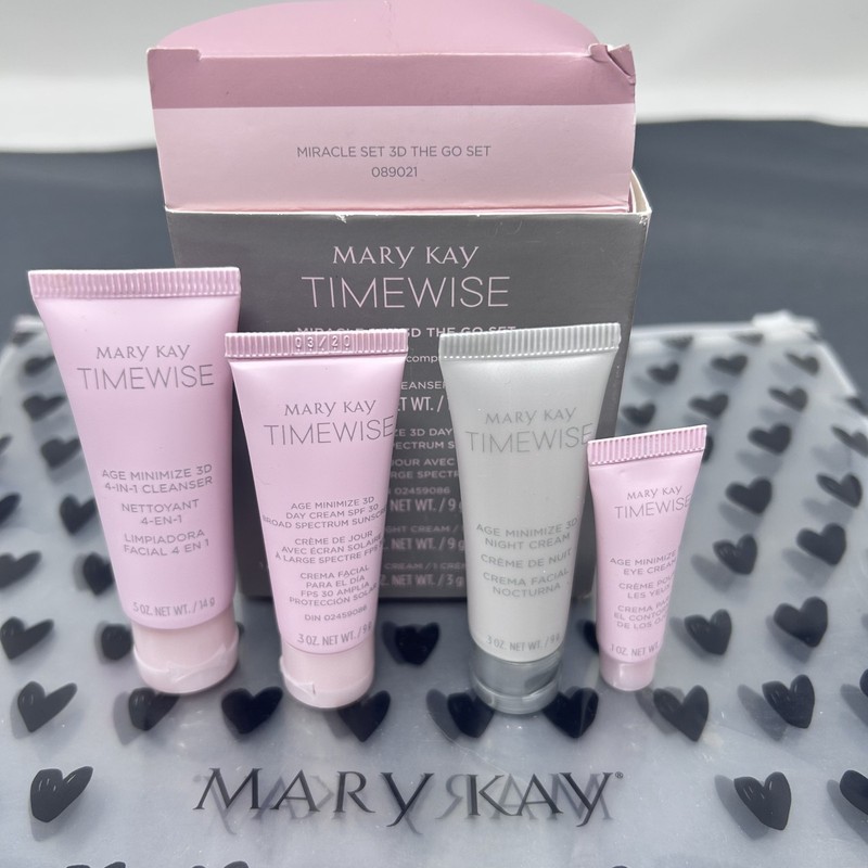 *EXP* Mary Kay Timewise Miracle 3D The Go Set Normal to Dry TRAVEL SET
