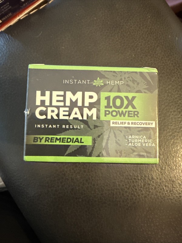 Remedial Pax Hemp Cream 10X Power – Relief & Recovery | 2 fl oz / 60 ml