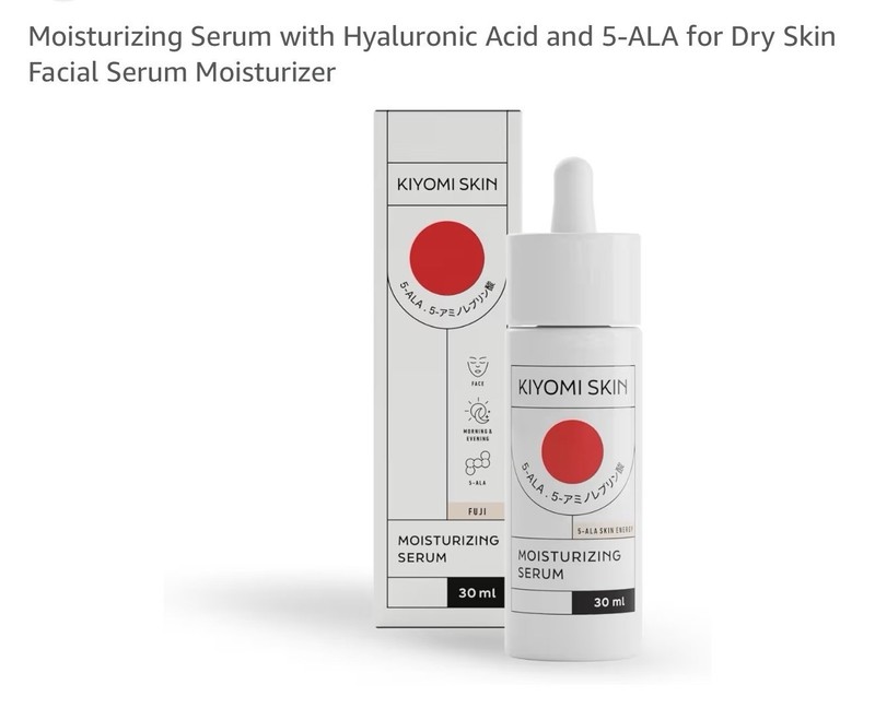 Kiyomi Skin Niacinamide Serum – Hydrating Vitamin B3 Face Serum with 5-ALA an…