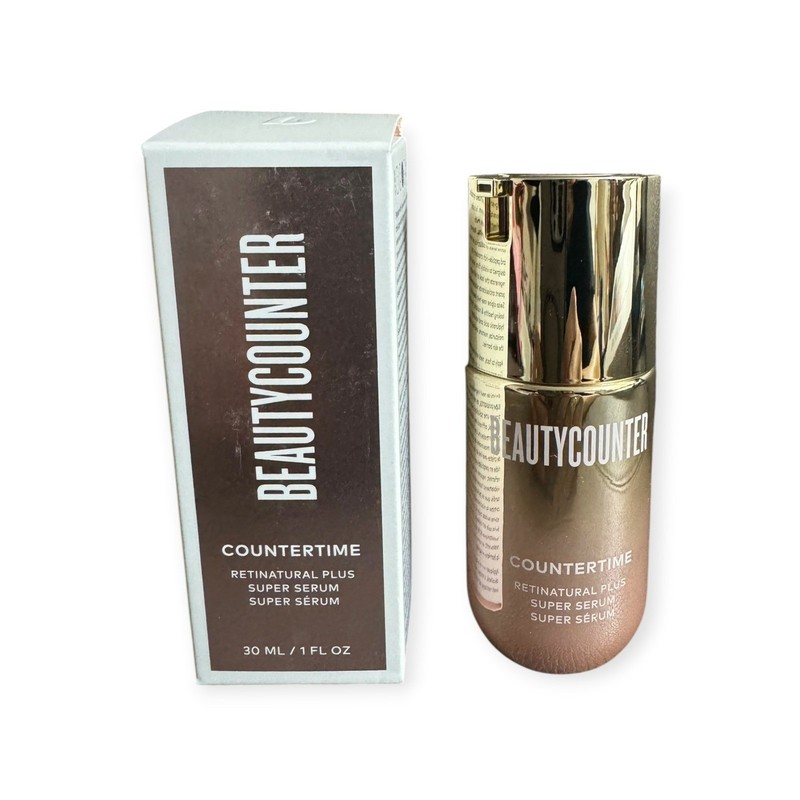 Beautycounter Countertime Retinatural Plus Tripeptide Radiance Serum 30ml NIB