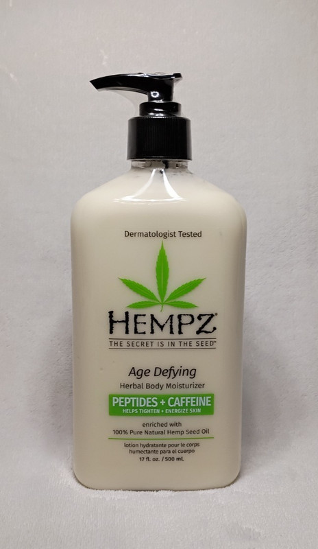 HEMPZ Age Defying Herbal Body Moisturizer 17oz smoother firm and more toned Skin