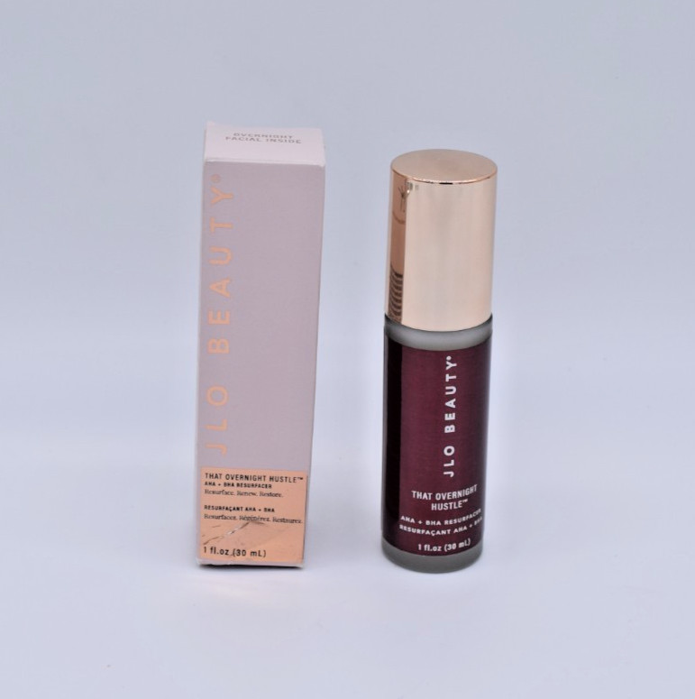 JLO Beauty That Overnight Hustle AHA & BHA Resurfacer 1floz