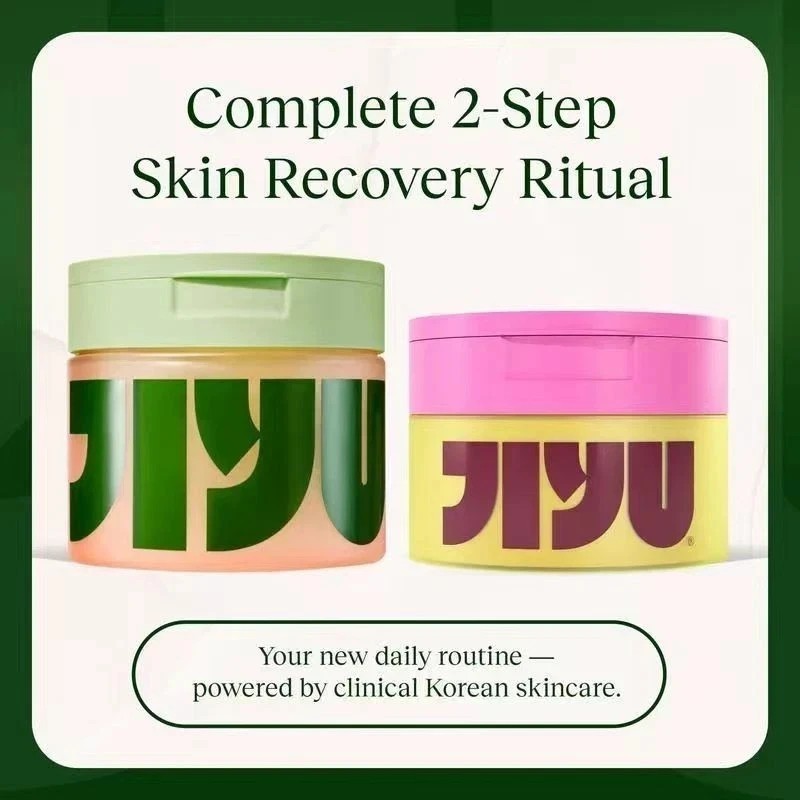 NEW JiYu Korean Skincare Bundle – Toner Pads + NAD+ Moisturizer gallery