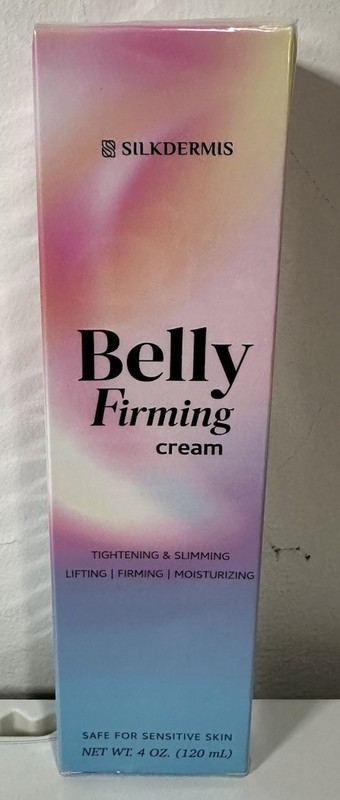 SILKDERMIS Belly Firming Cream • Tightening & Slimming • 4 oz Exp 7/12/2027