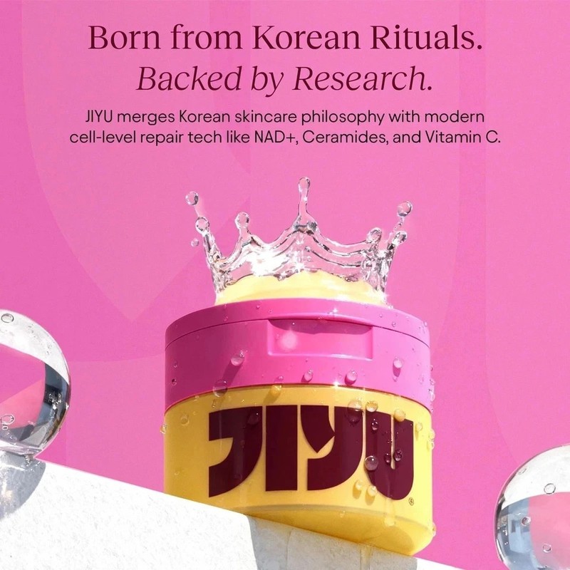 JiYu NAD+ Hydrating Face Moisturizer – Korean Anti-Aging Cream for Radiant, Firm gallery