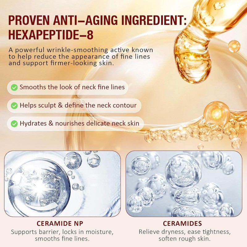 Ultimate Firming Neck & Chest Cream with Roller - Deep Hydration & Anti-Aging gallery