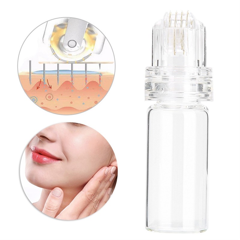 64pins Automatic Beauty Roller Bottle Ti Alloy Pin Serum Applicator Stamp Roller gallery