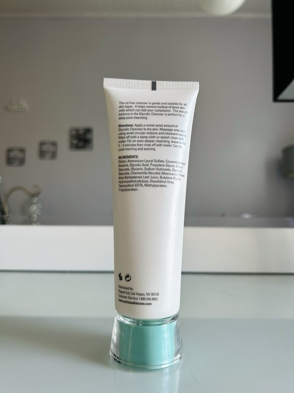 Serious Skincare Glycolic Retexturizing Glycolic Cleanser - 4 fl oz gallery