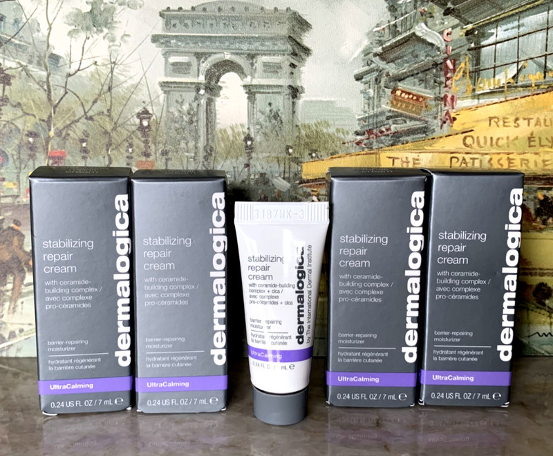4 x Dermalogica Stabilizing Repair Cream Travel 0.24fl oz/7ml = 28ml Sealed New